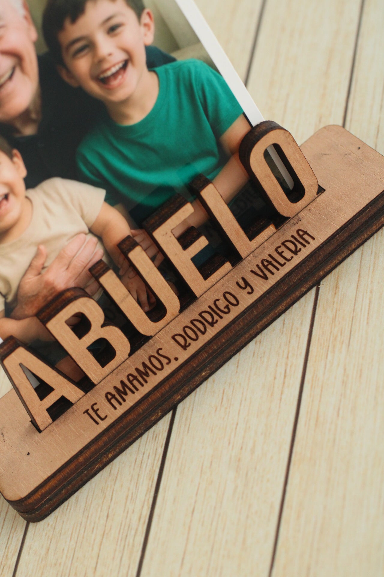 Porta Foto Personalizado – Edición Padres