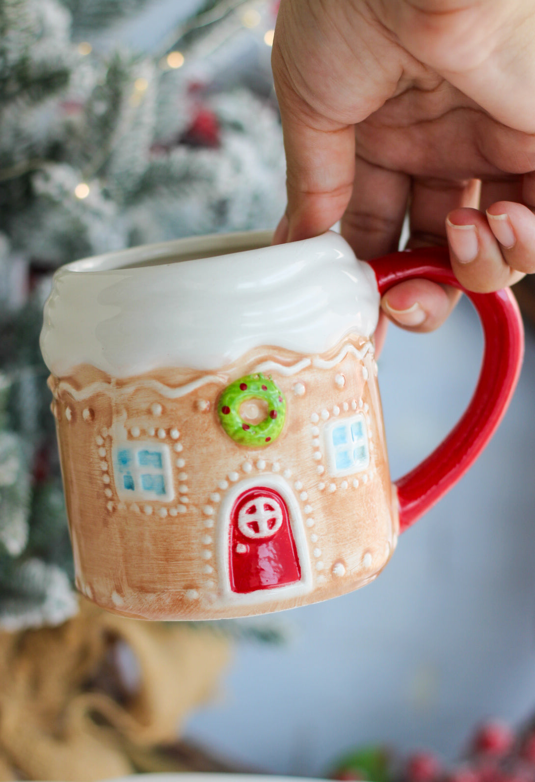 Gingerbread House Mug