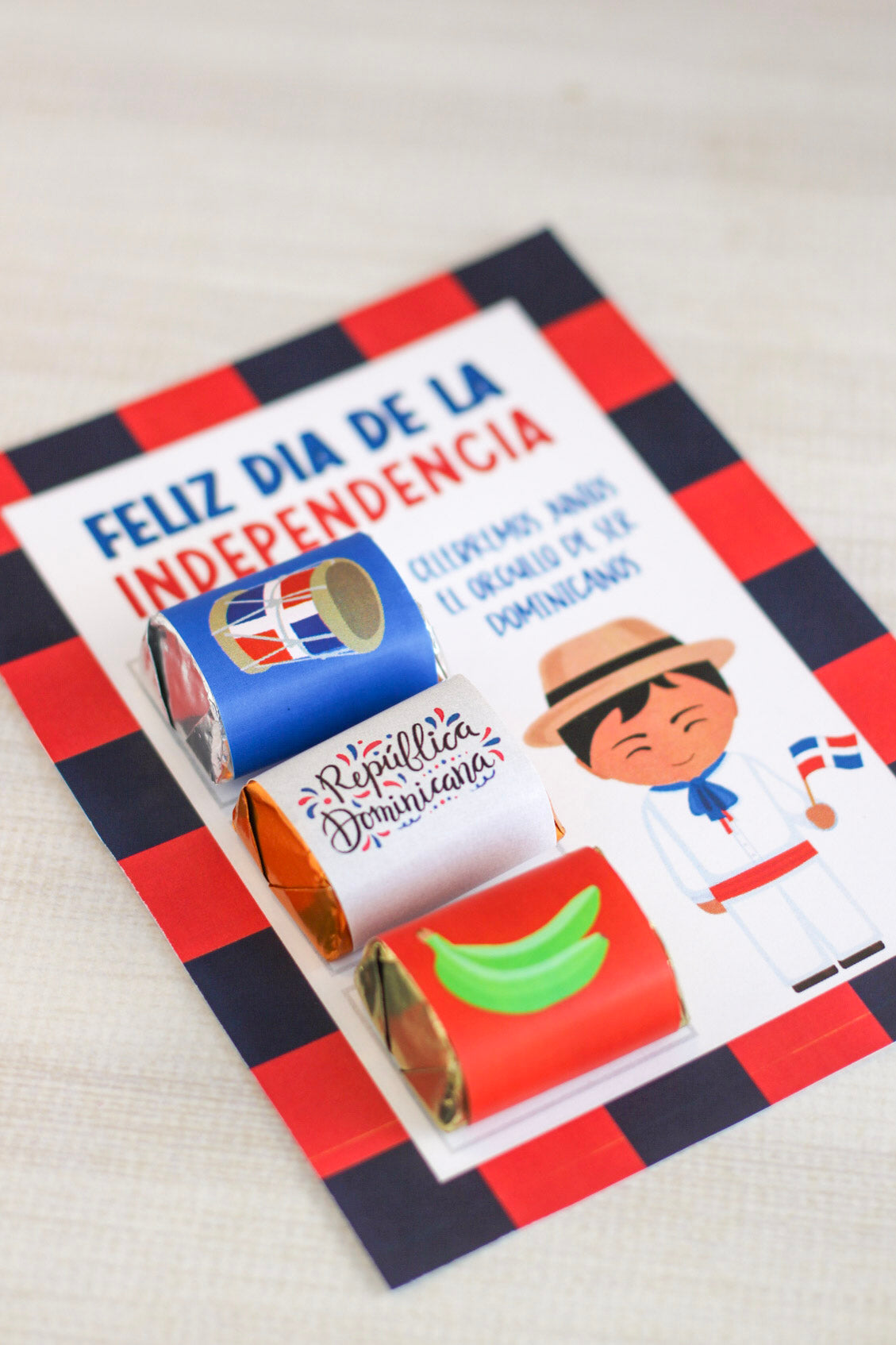 Mini Chocolates Patrios – Pack de 3 con Tarjeta de Independencia