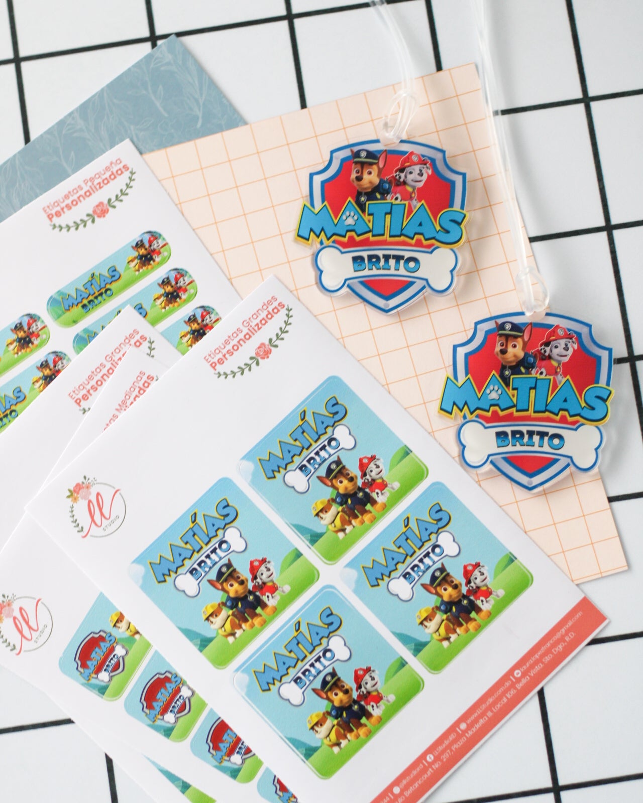 BACK TO SCHOOL Set - Paw Patrol