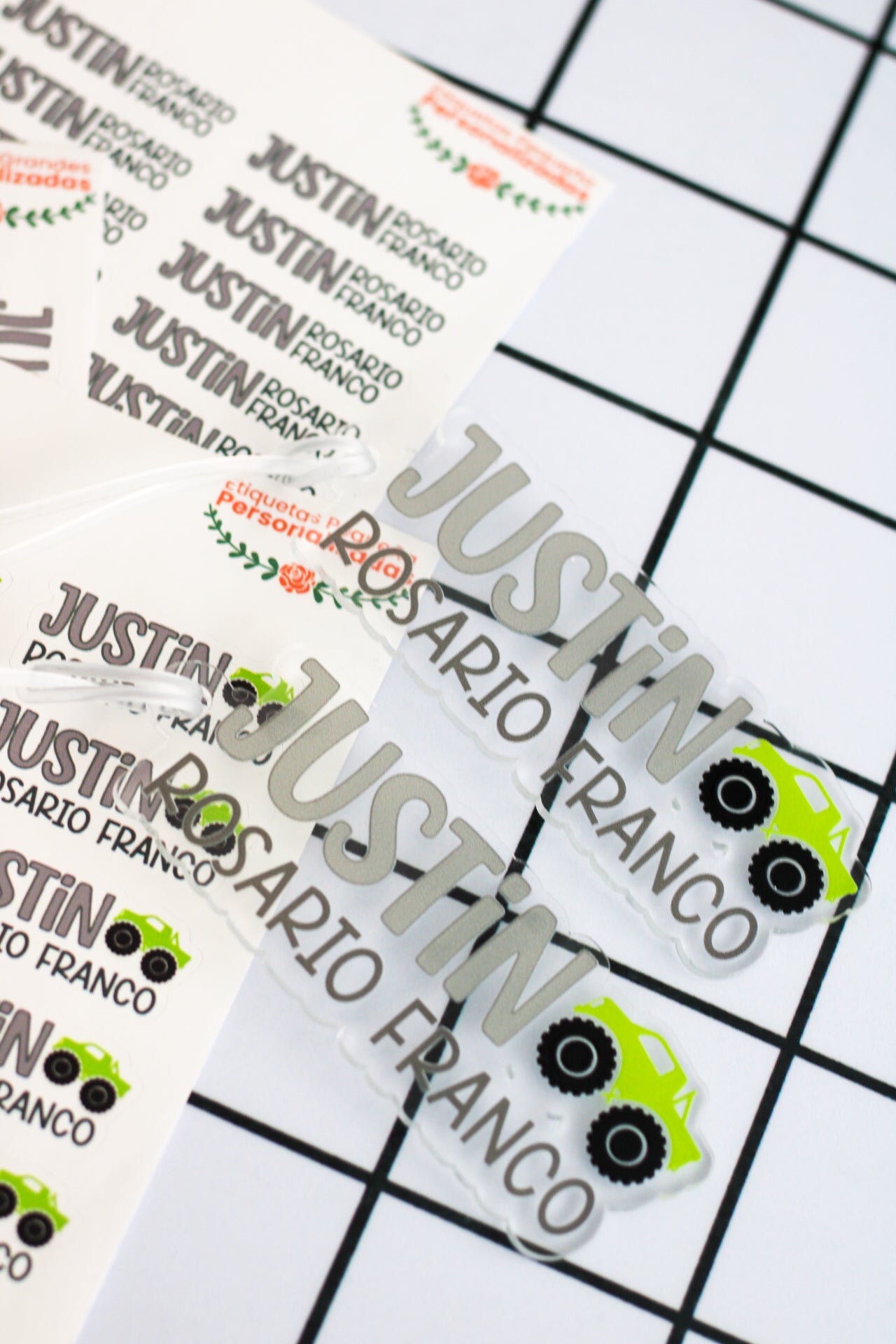 BACK TO SCHOOL Set - Green Monster Truck