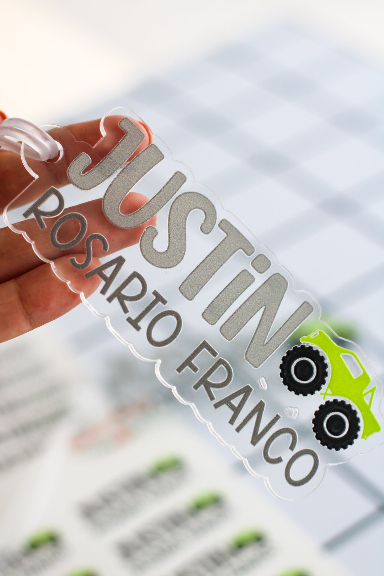 BACK TO SCHOOL Set - Green Monster Truck