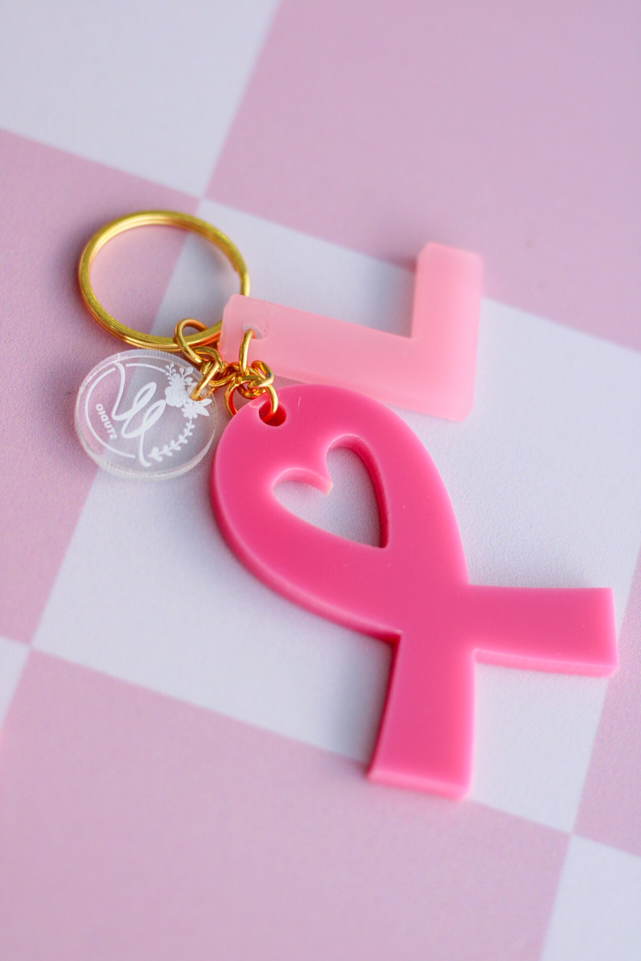 Llavero "Unidas en Rosa"