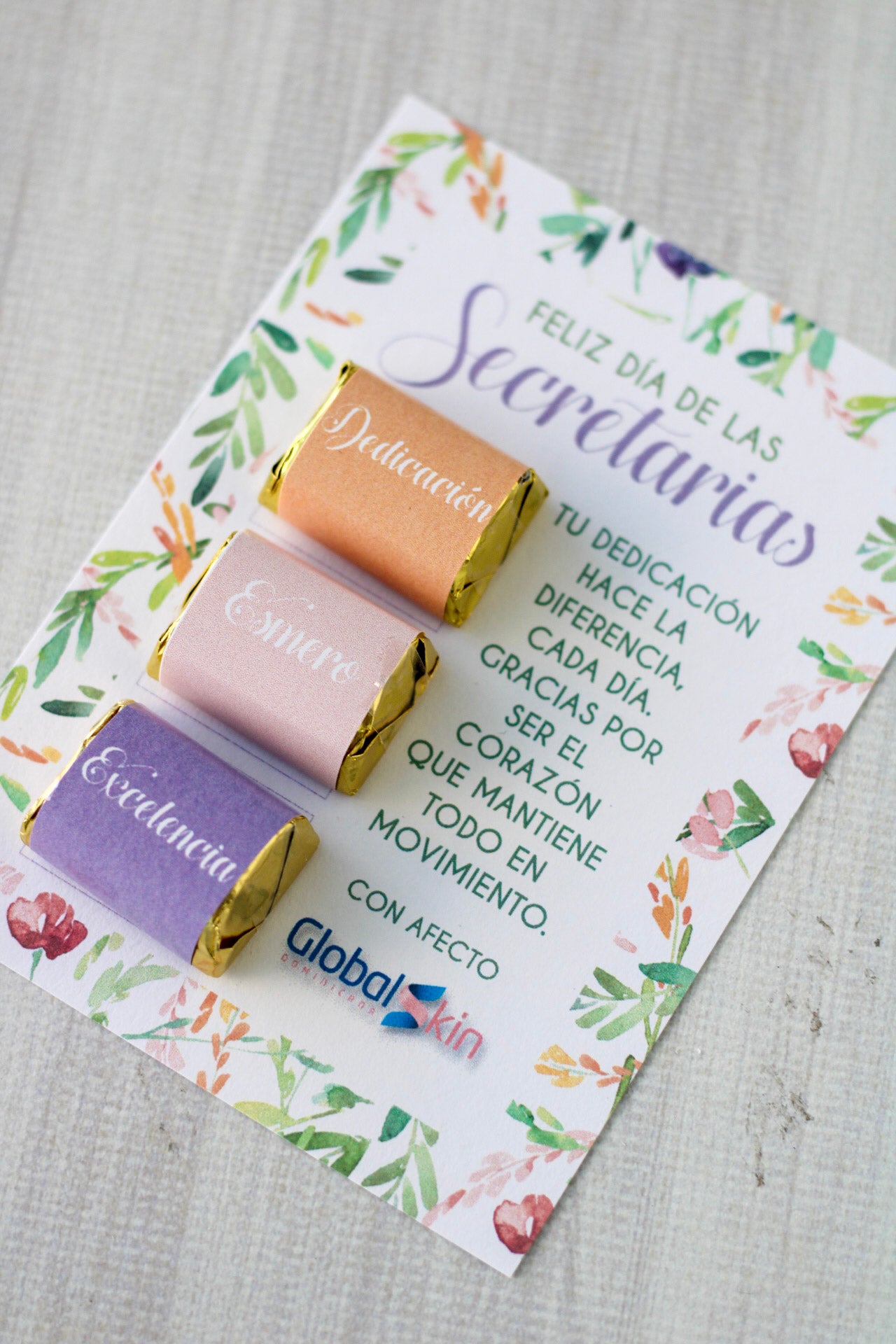 Gift Set Trio de Chocolates - Olivia (Ed. Secretarias)