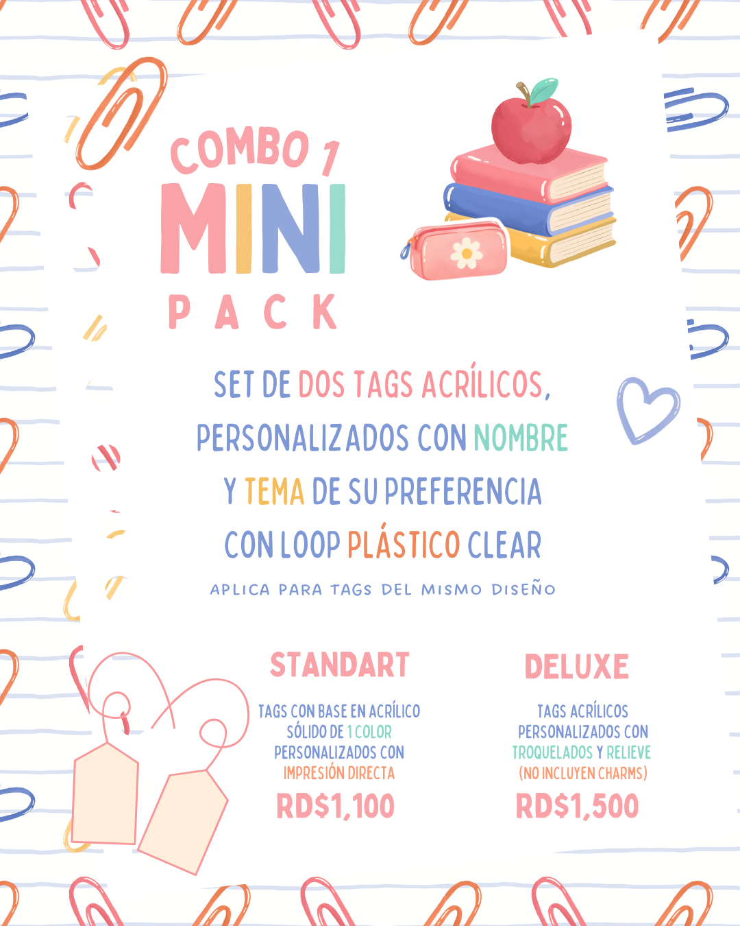 BACK TO SCHOOL - Combo 1: Mini Pack
