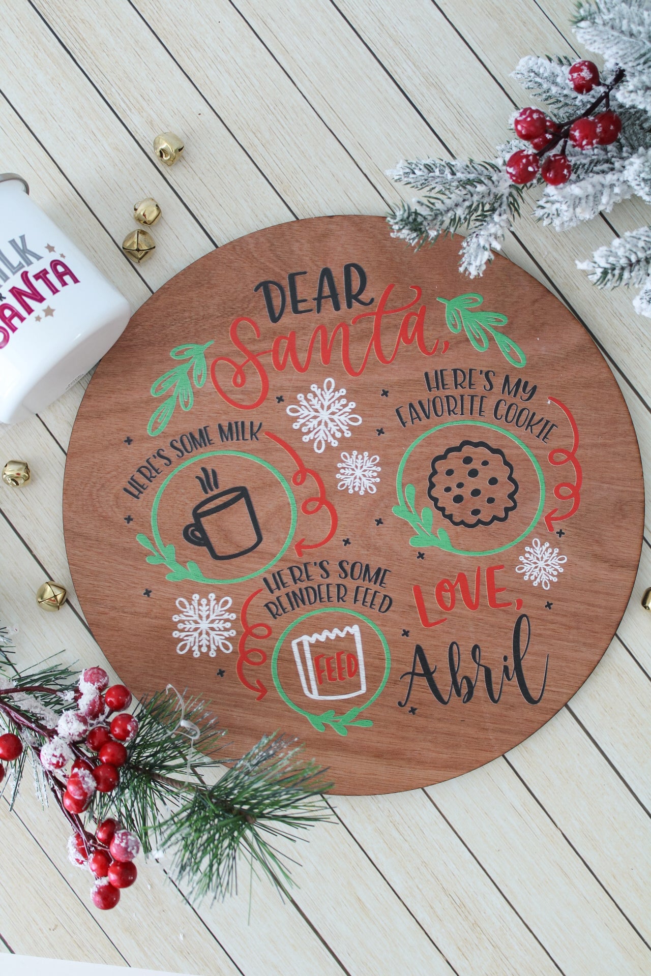 Santa Treats Tray - Redonda