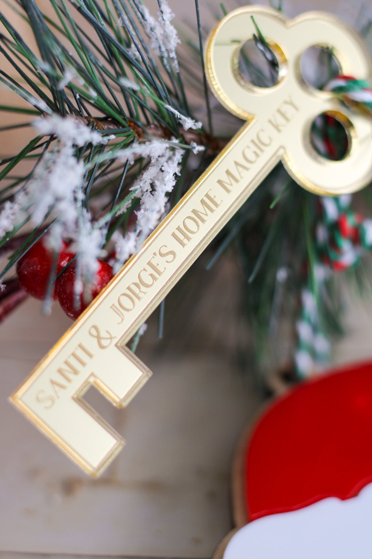 Christmas Hat Santa’s Magic Key