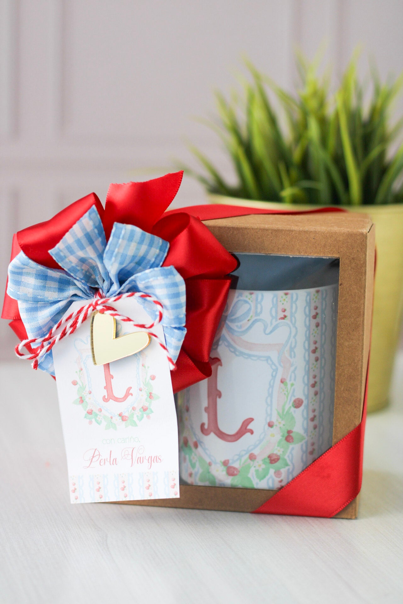 Coffee Mug Gift Set - Berry Strawberry 🍓☕