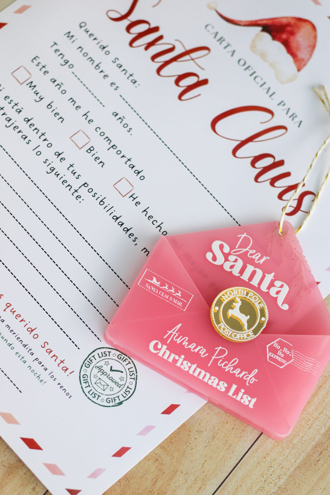 Kit "La Cartica de Santa" - Pink Ed.