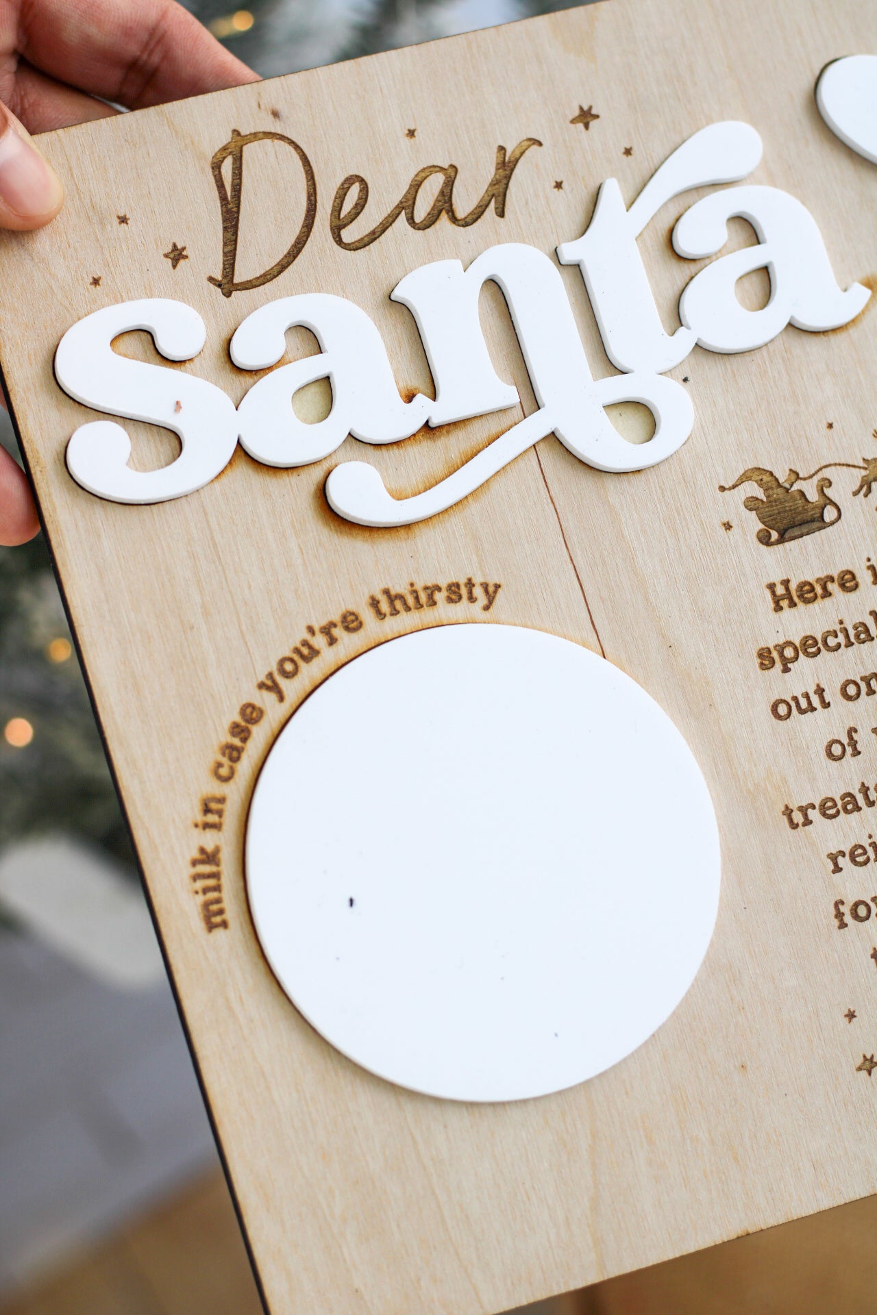 Santa’s Treats Tray - Español