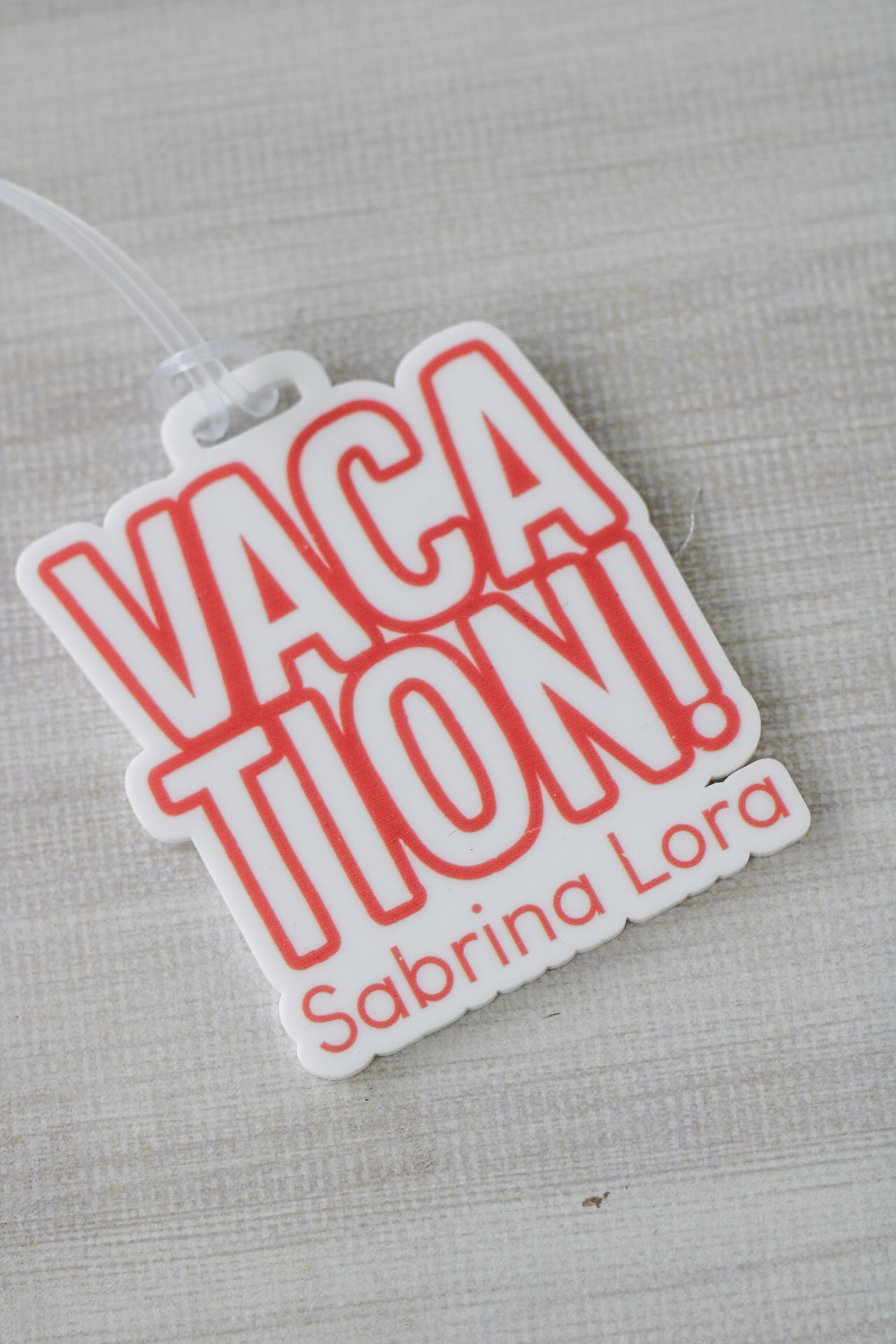 Vacations | Luggage Tag