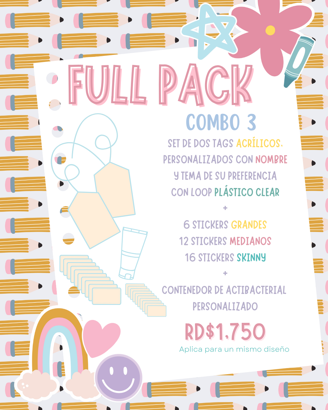 BACK TO SCHOOL - Full Pack (Combo 3)