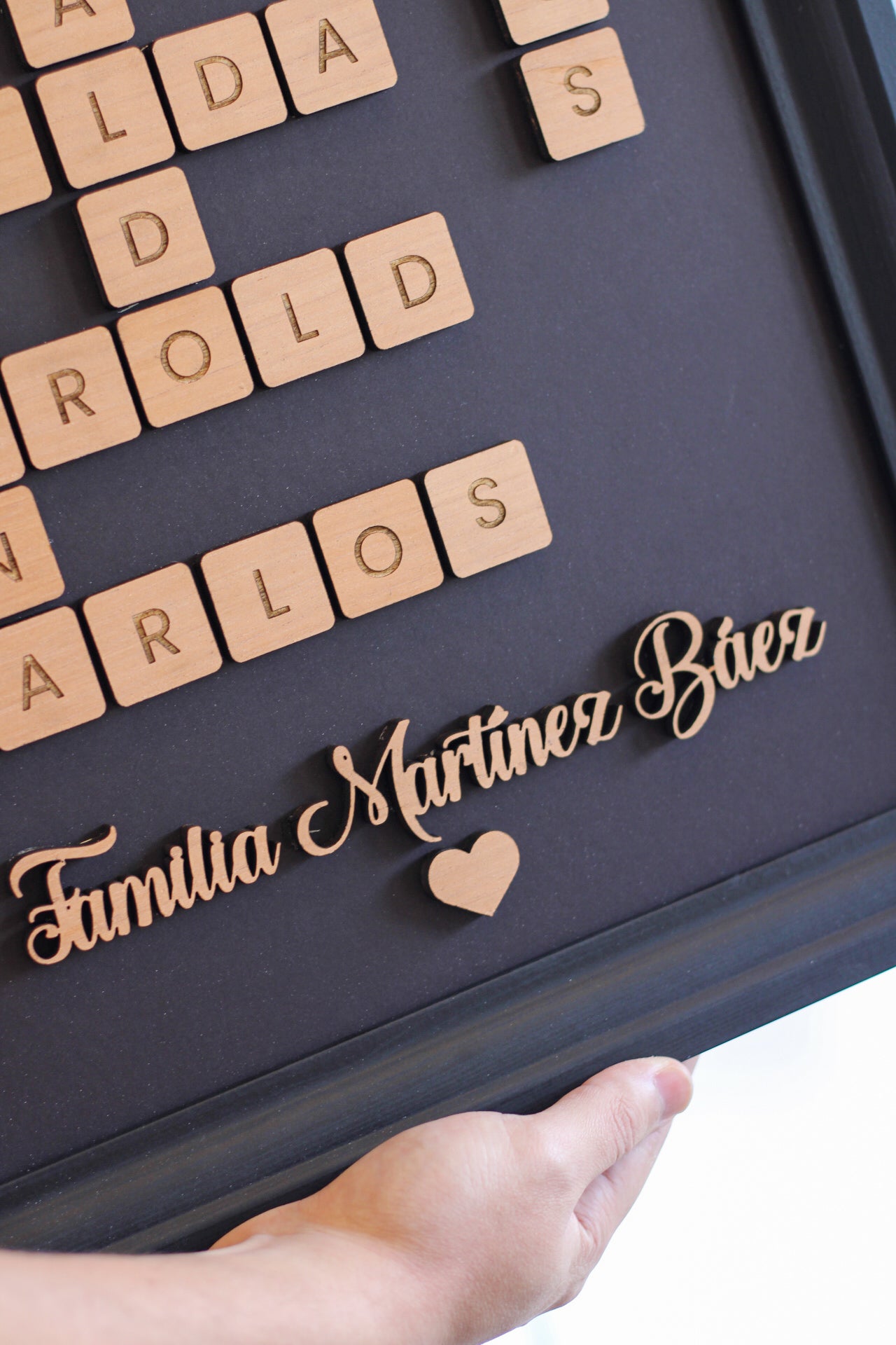 Cuadro “Family Scrabble”