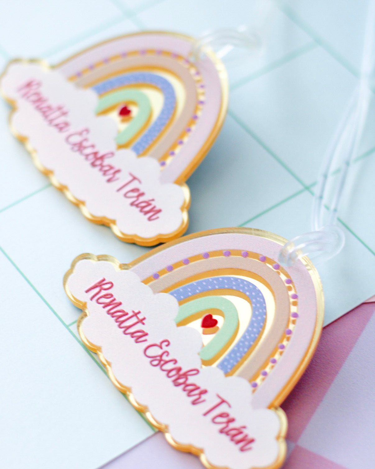 BACK TO SCHOOL Set - Arcoiris Pastel (Dorado)