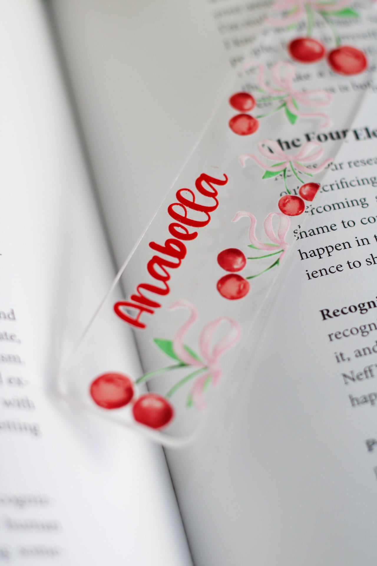 Marca libros Cherry, Dear 🍒