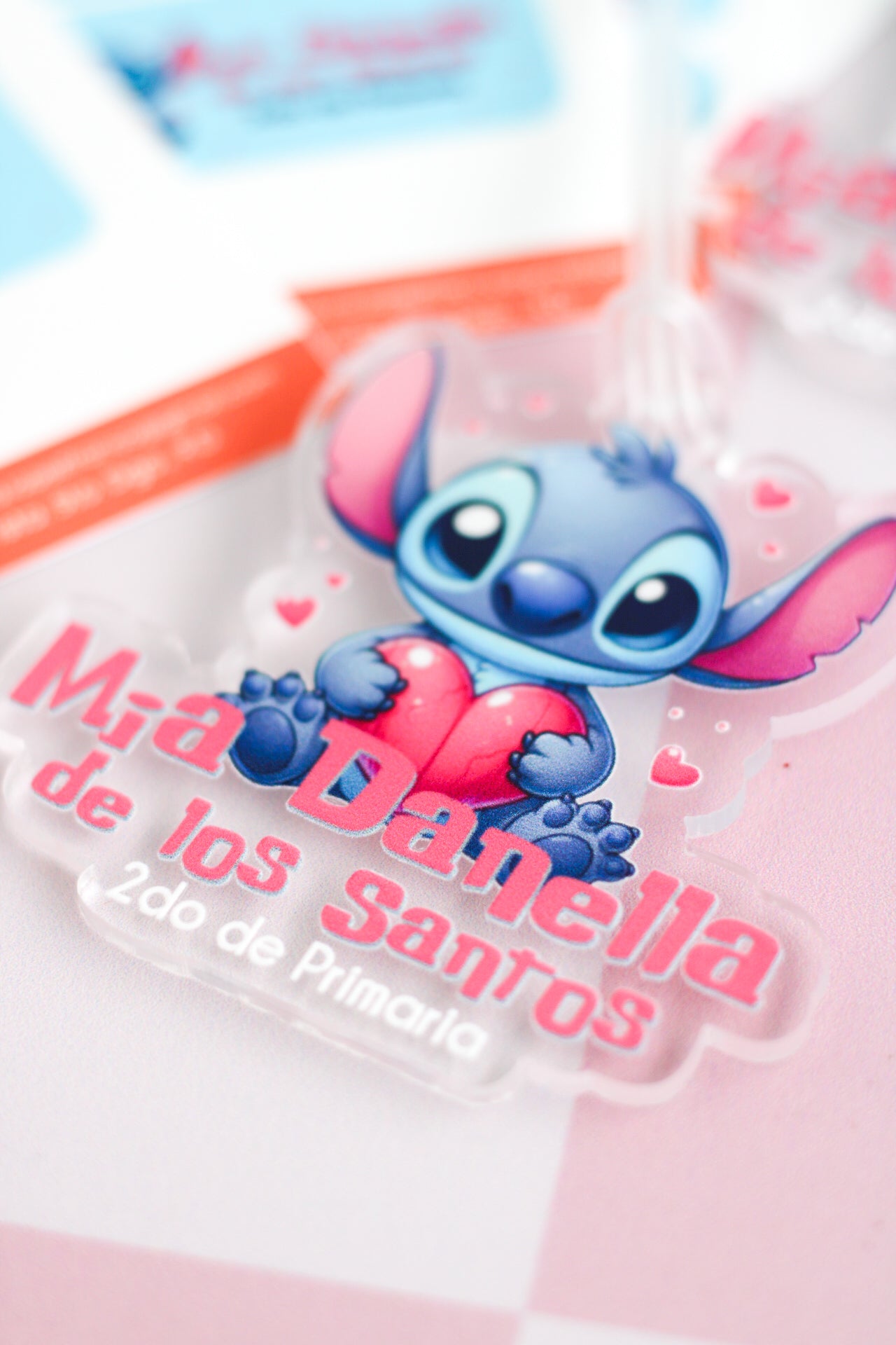 BACK TO SCHOOL Set - Stitch Pink (Troquelado)