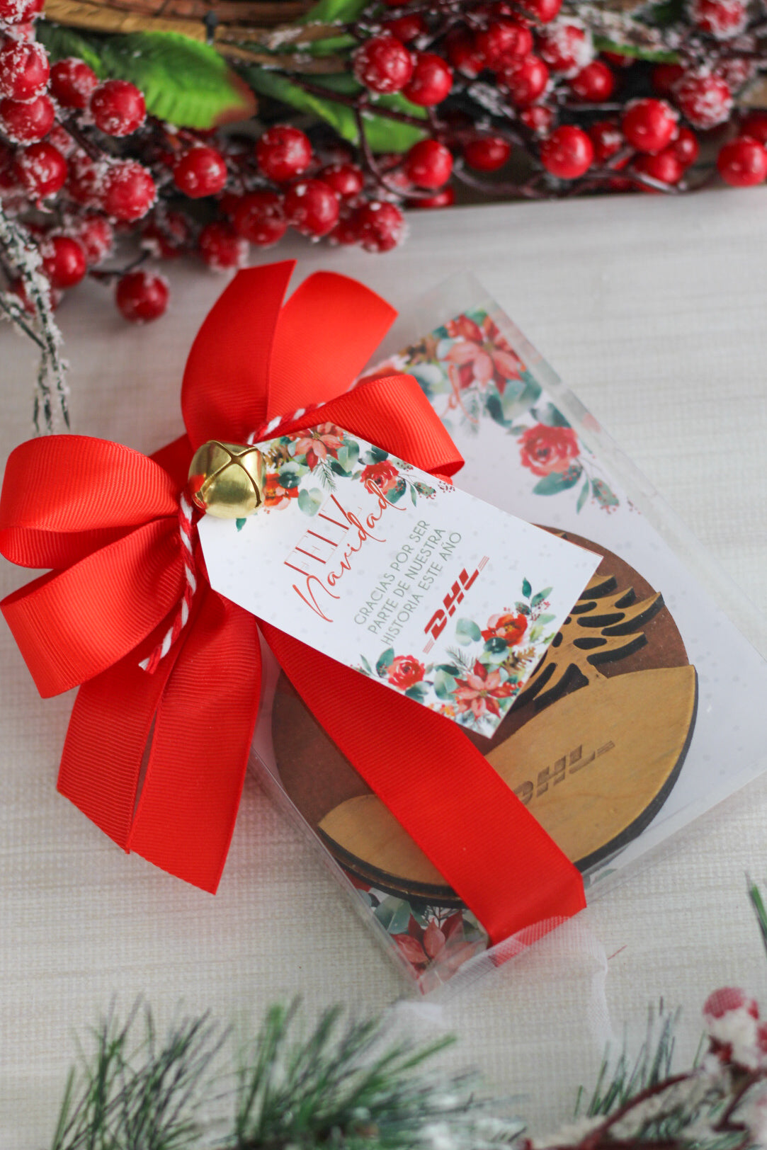 Gift Set Rustic Christmas Tree
