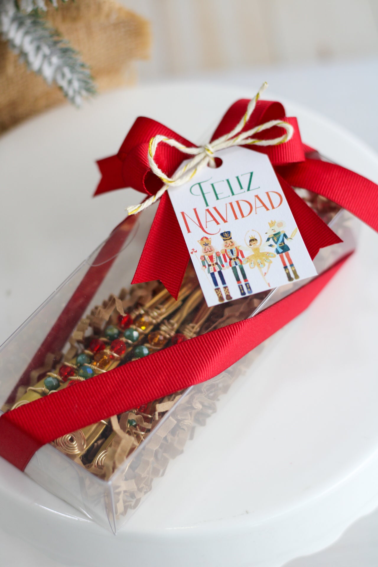 Cucharitas Flower Teaspoon Set - Ed. Navidad