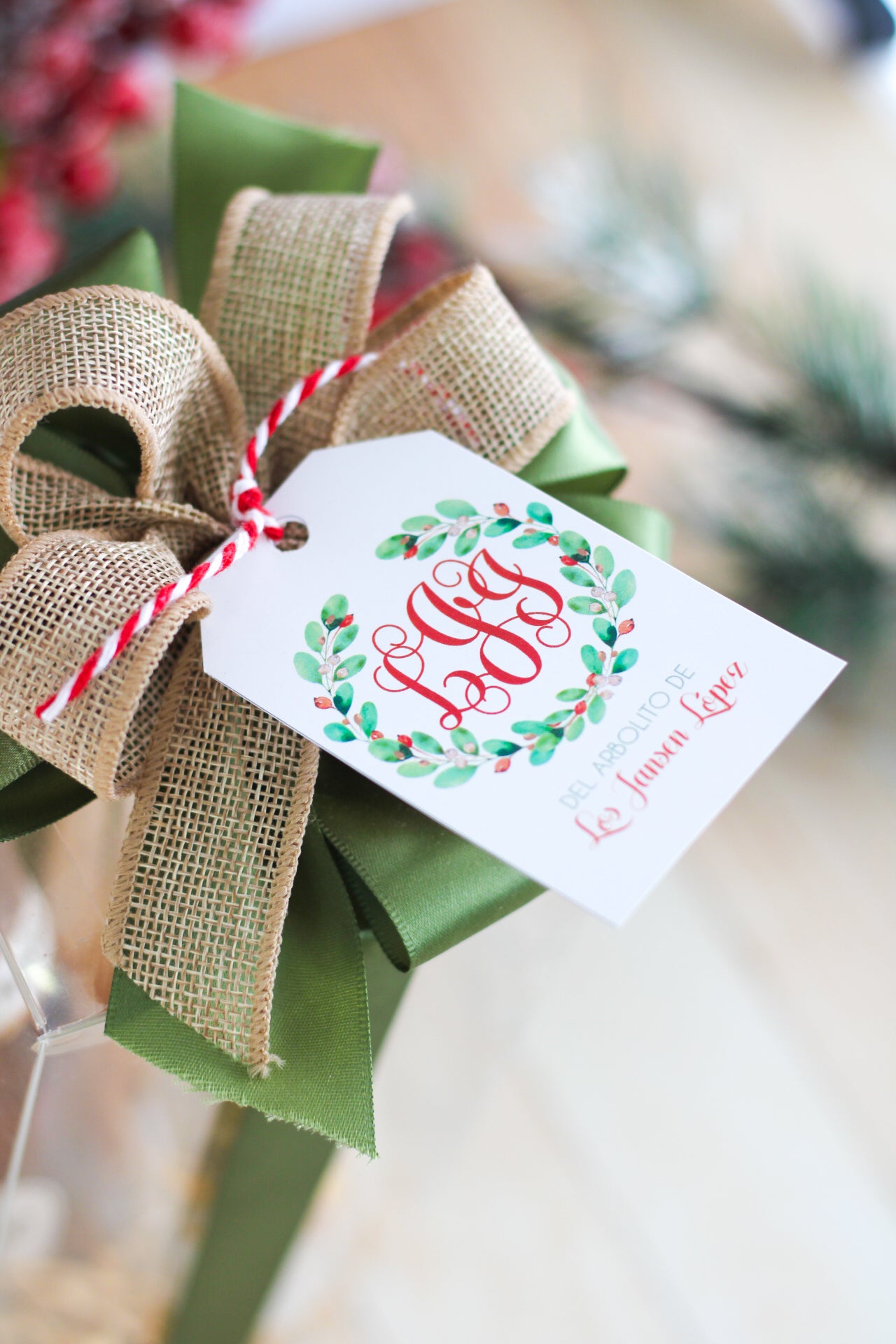 Set de Tags Personalizados | Navidad