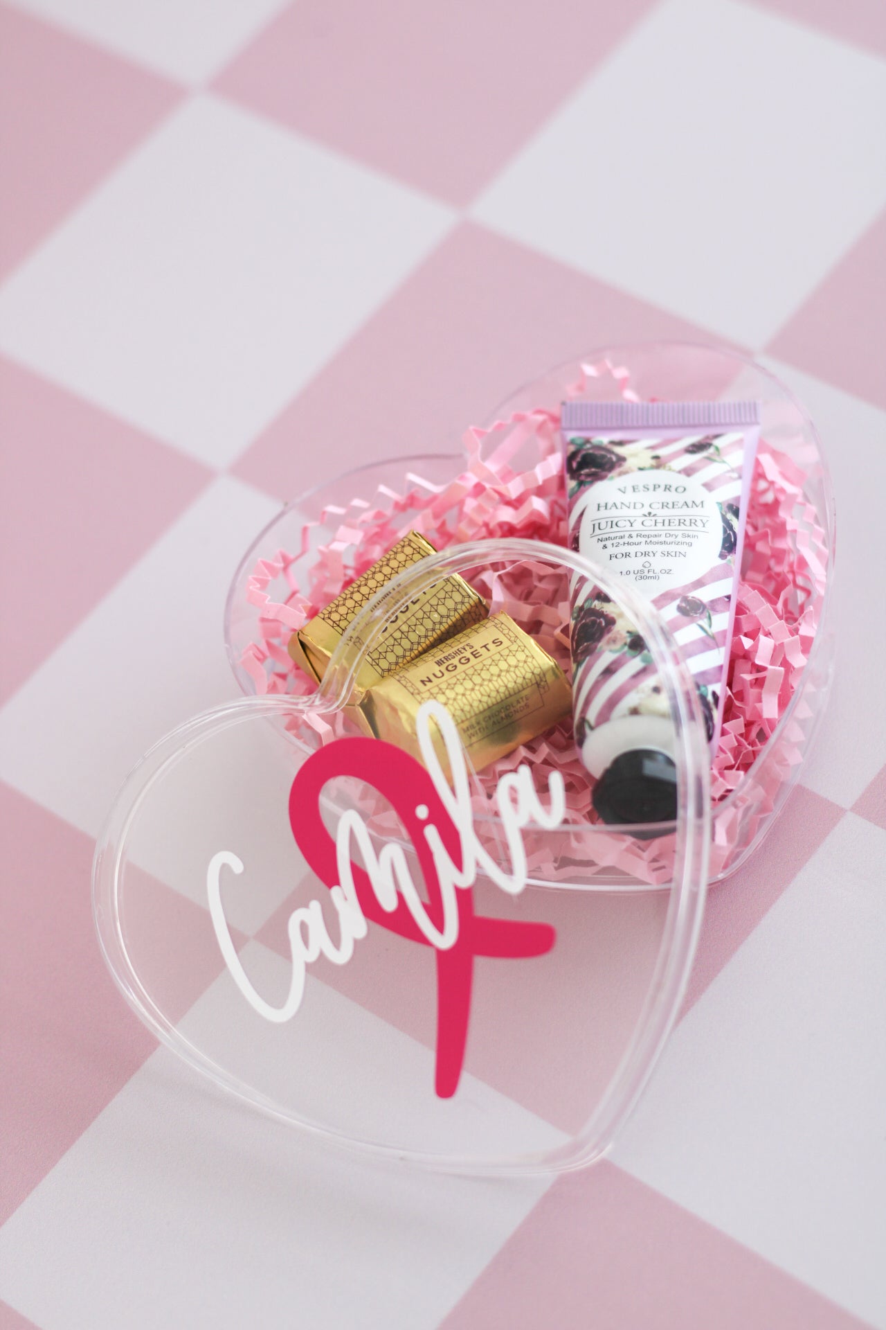Acrylic Heart Gift Set