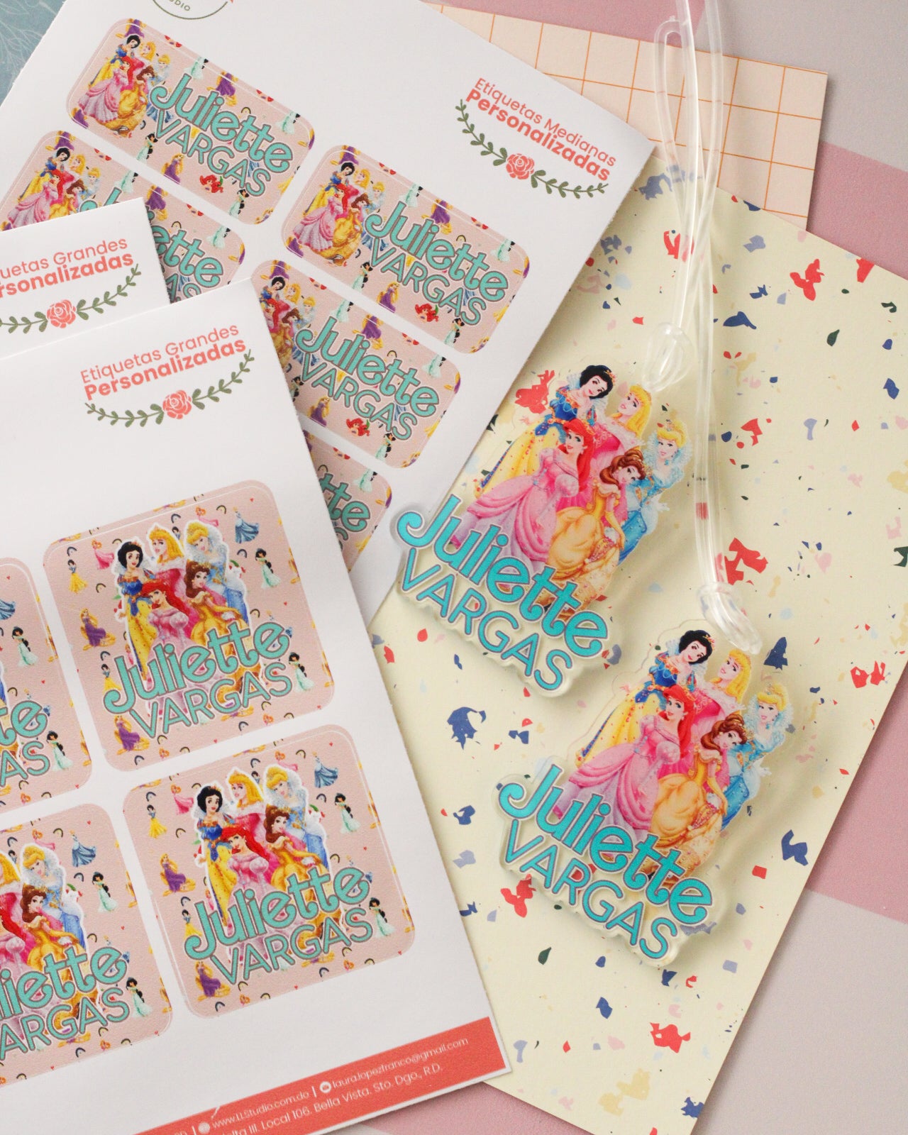 BACK TO SCHOOL Set - Princesas