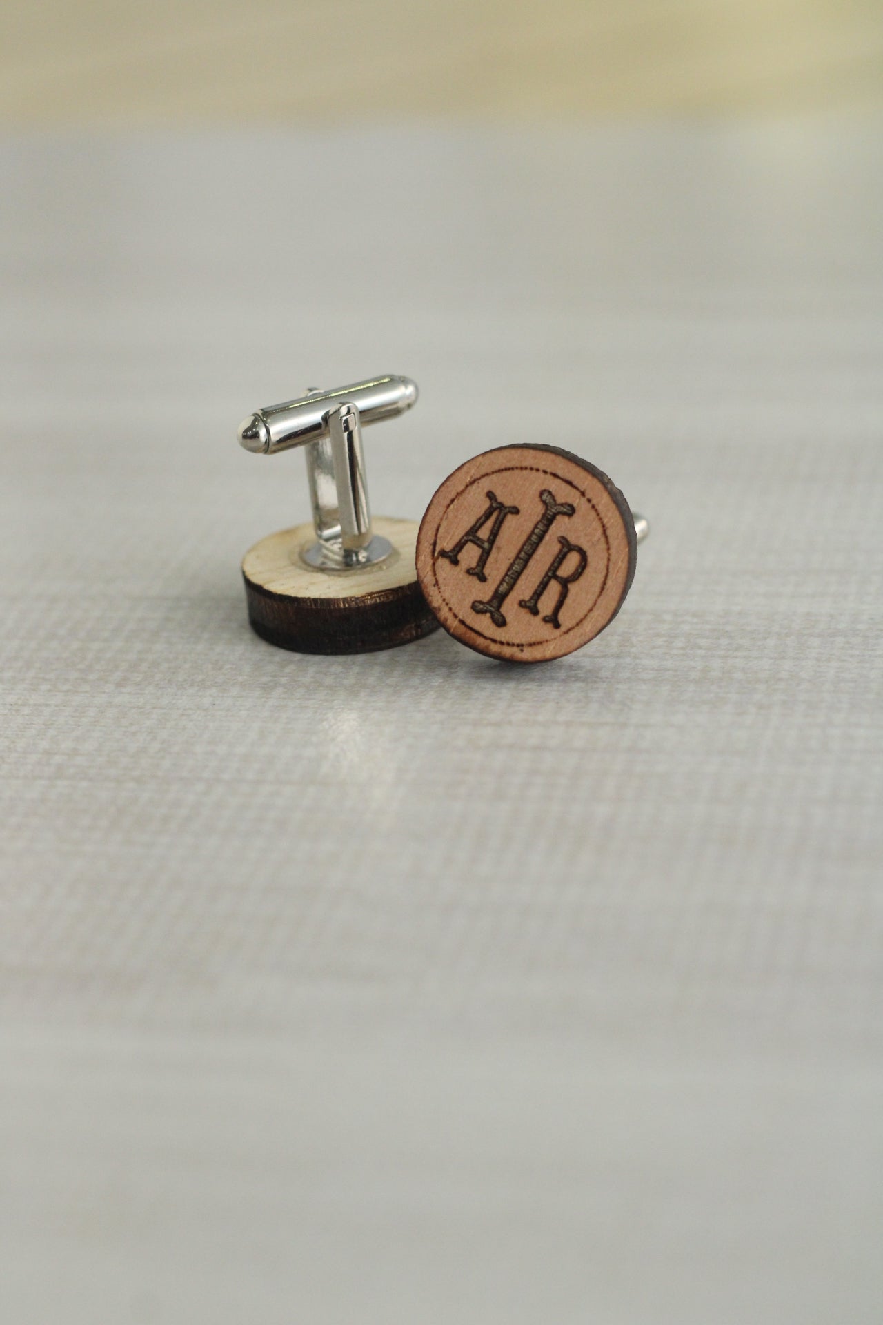 Gemelos Personalizados en Madera “Arturo”