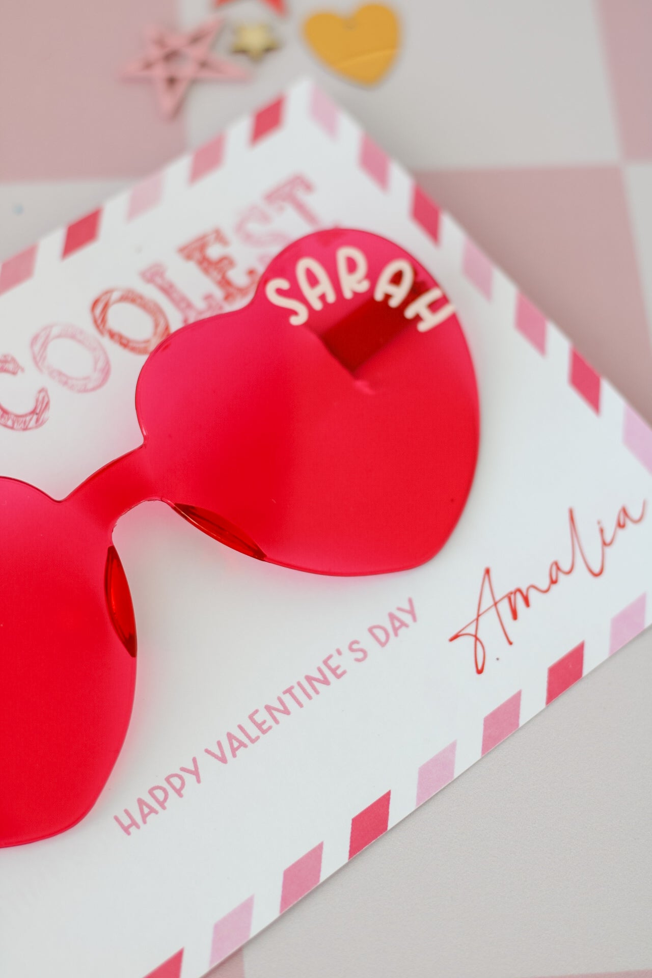 Heart Shaped Shades with Card| Kids