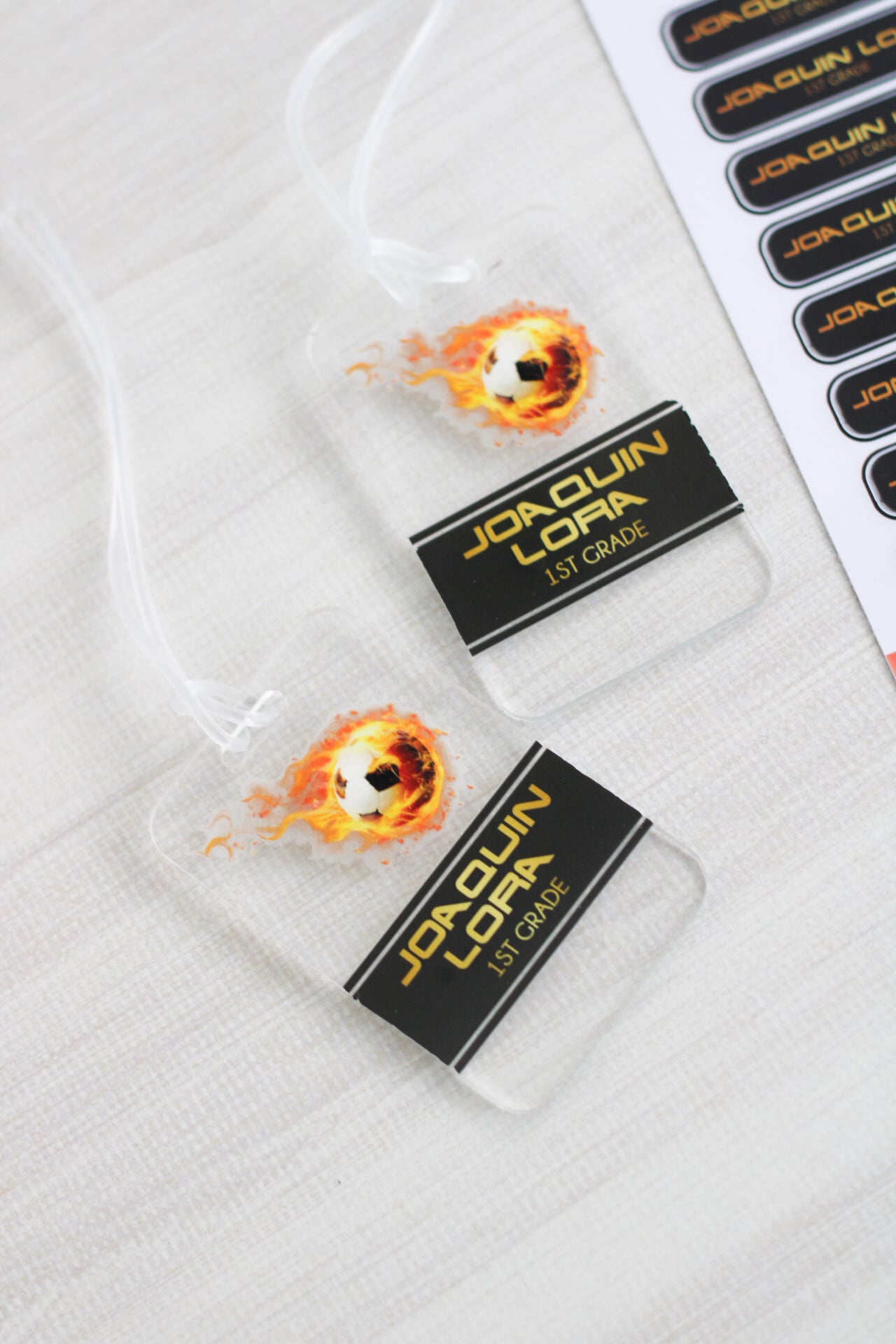 BACK TO SCHOOL Set - Fire Soccer