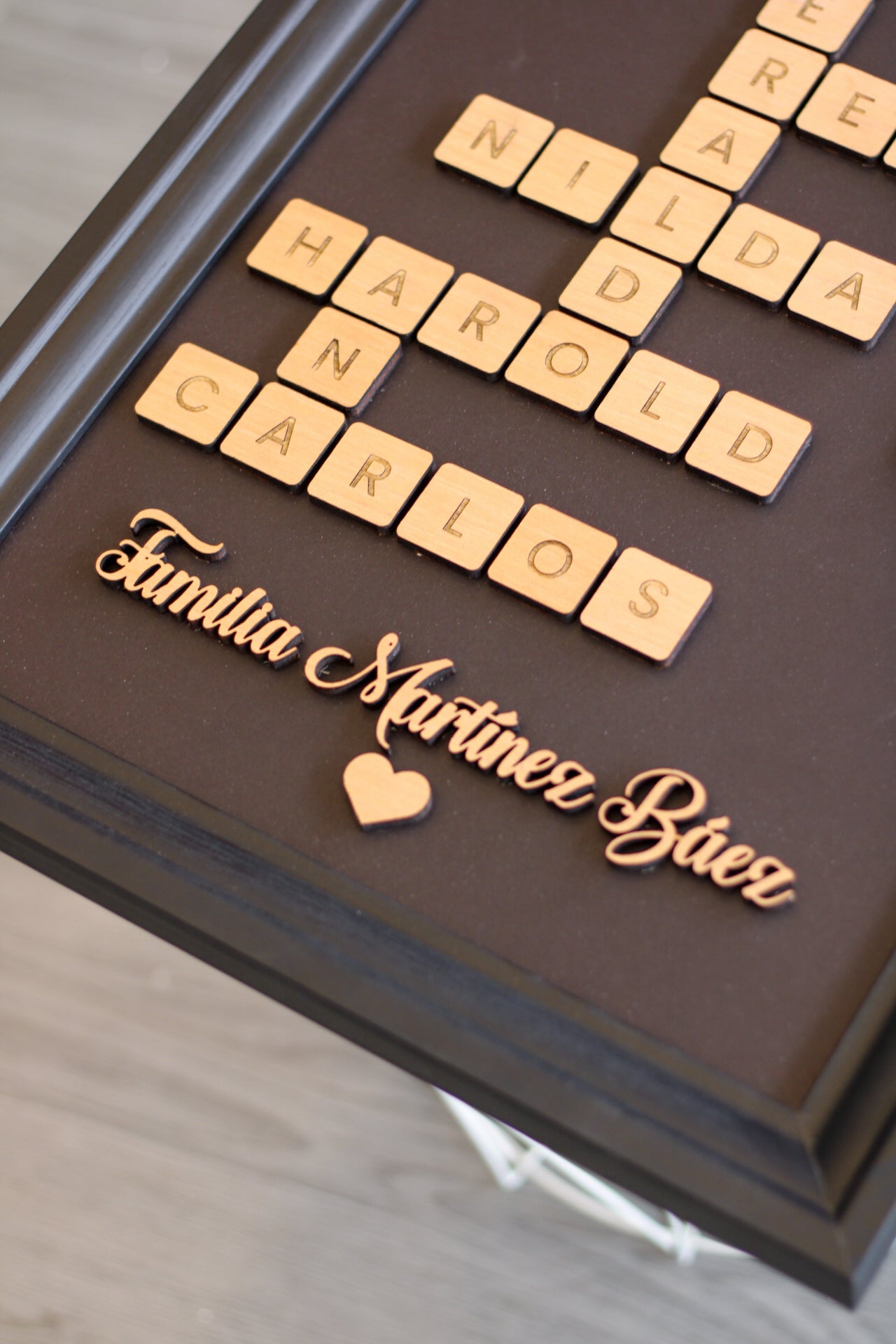 Cuadro “Family Scrabble”