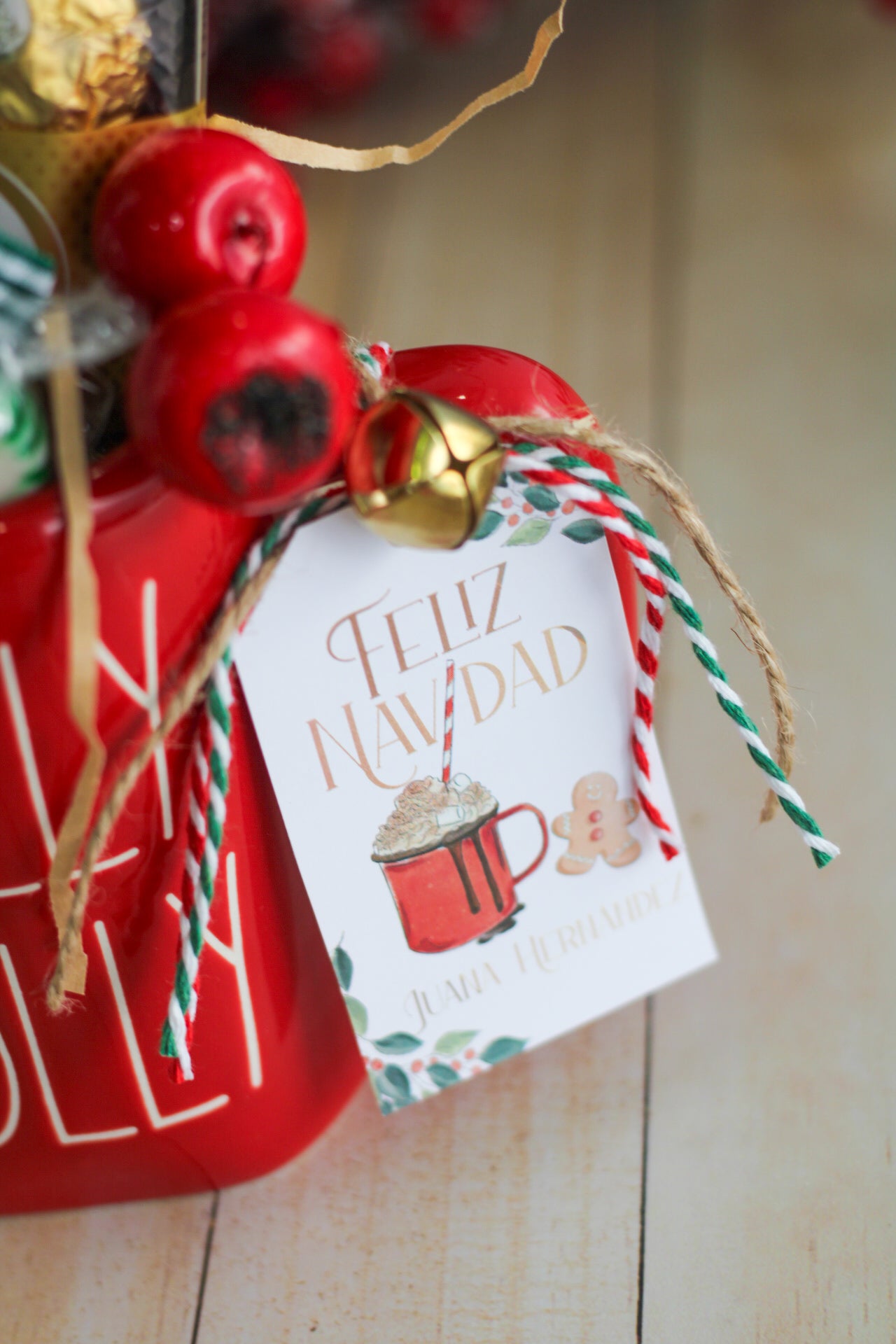 Set de Tags Personalizados | Navidad