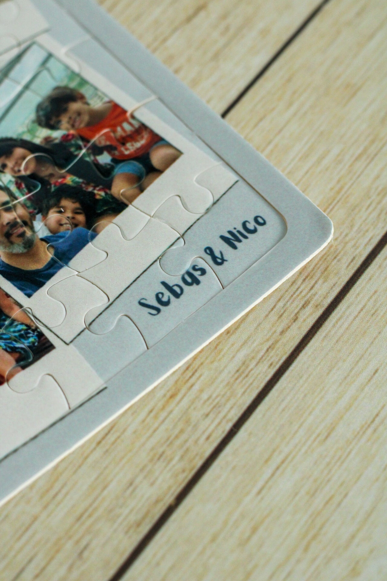 Rompecabezas Personalizado “Te Amamos, Papá”