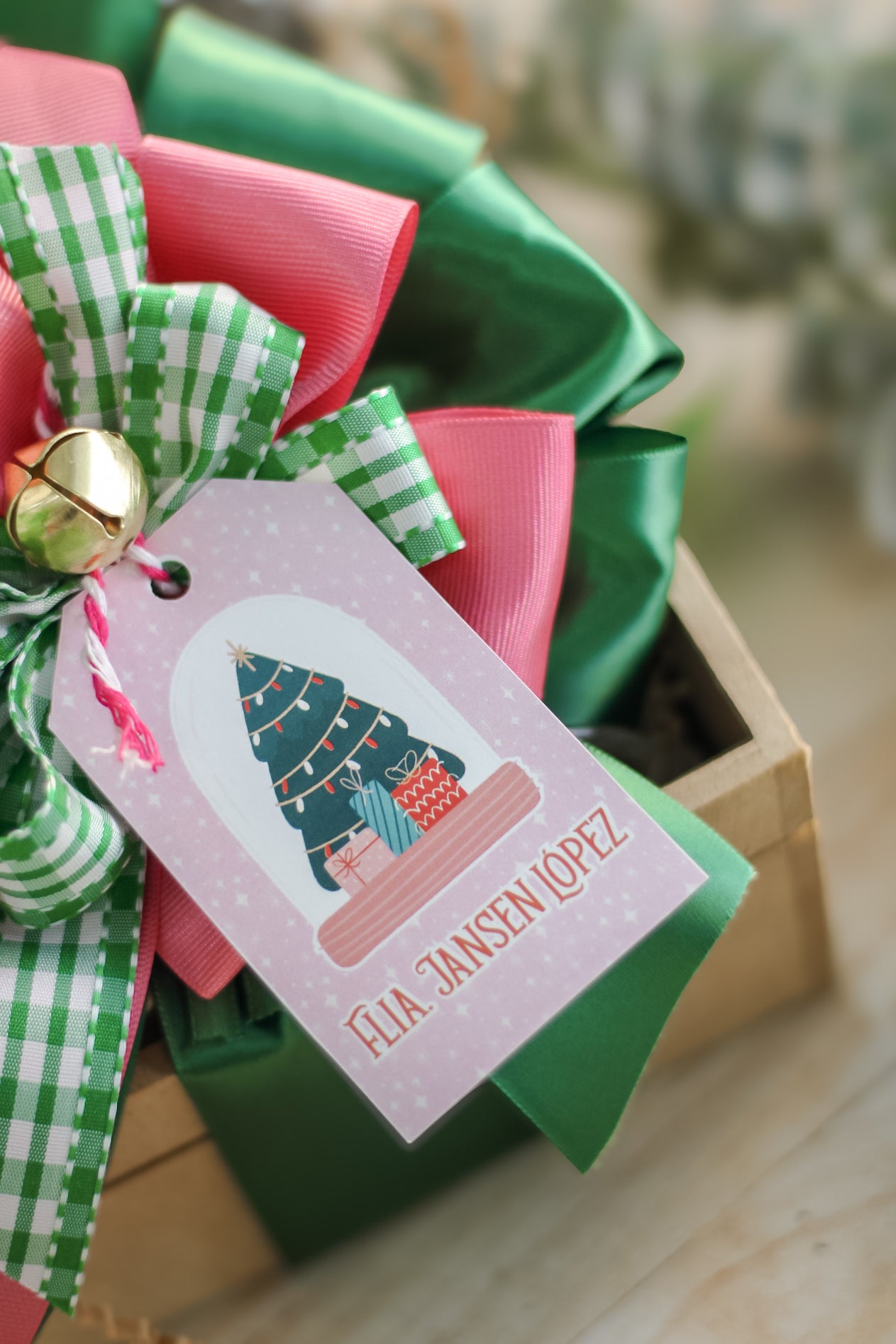 Set de Tags Personalizados | Navidad
