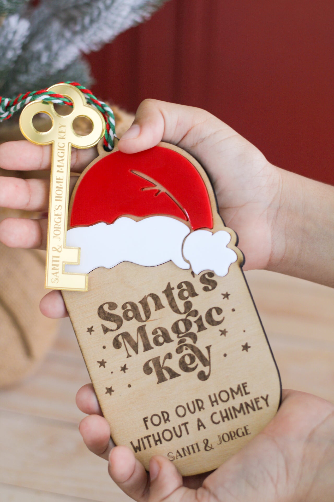 Christmas Hat Santa’s Magic Key