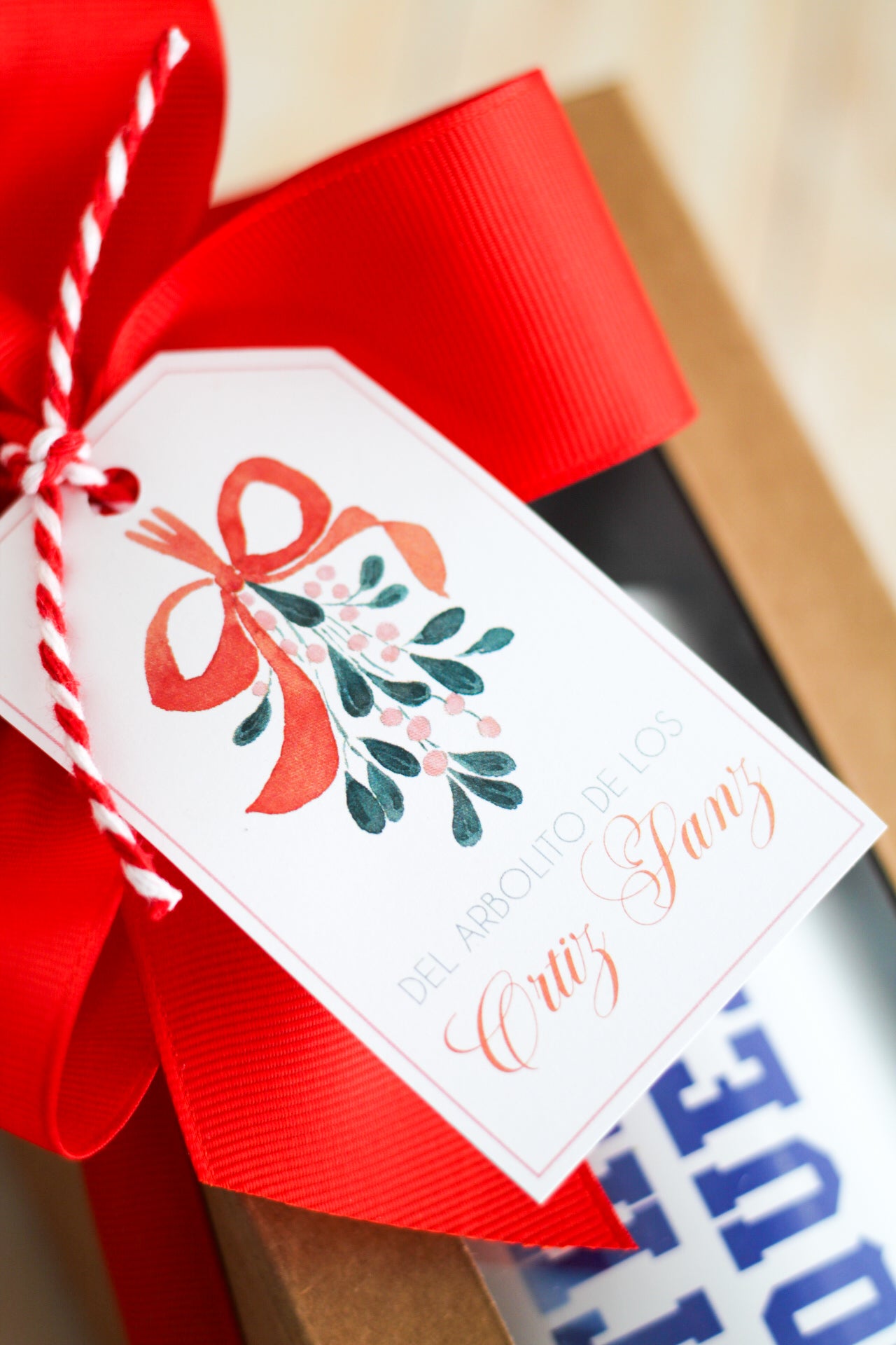 Set de Tags Personalizados | Navidad