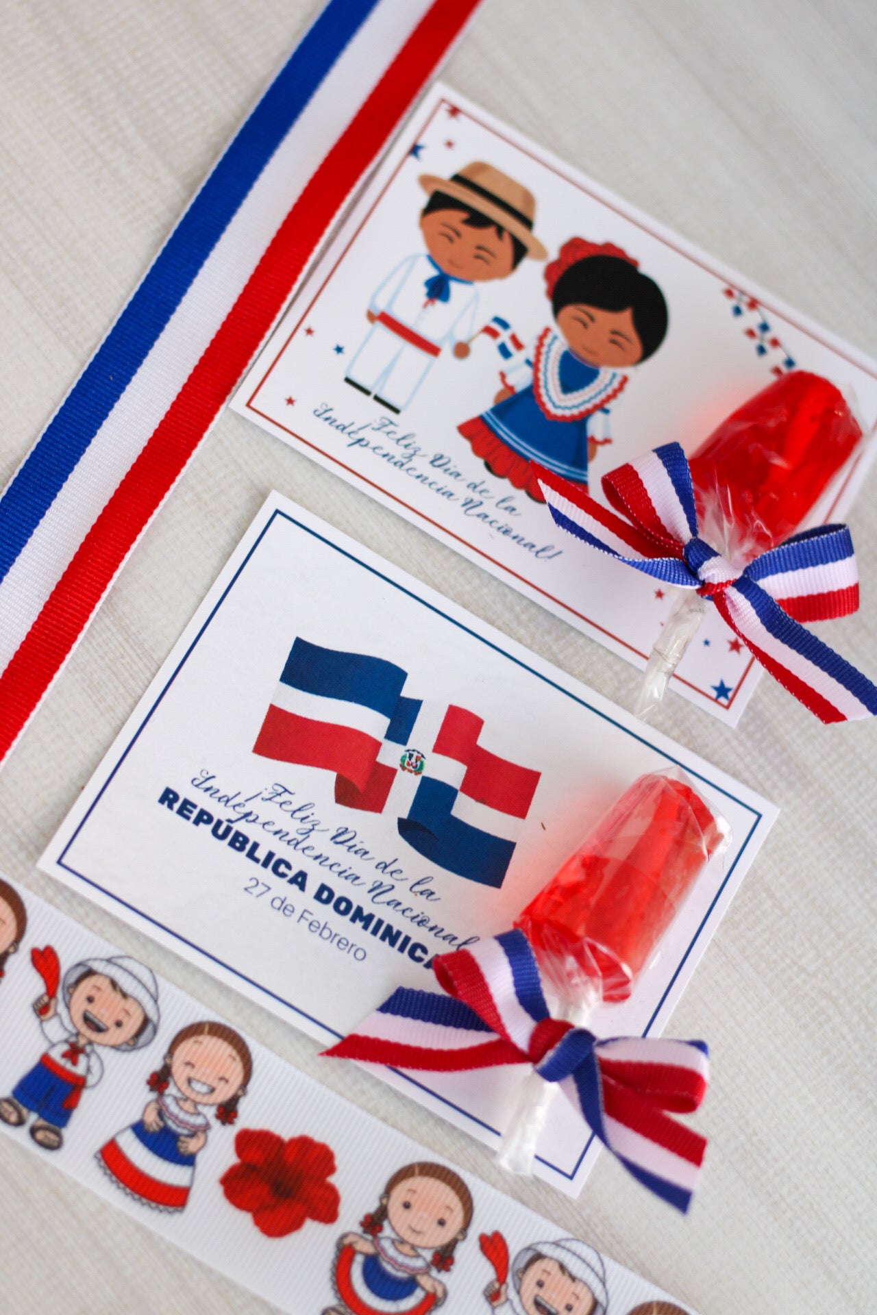 Gift Set - Pilón Dominicano (Modelo Bandera) - 10 Unids