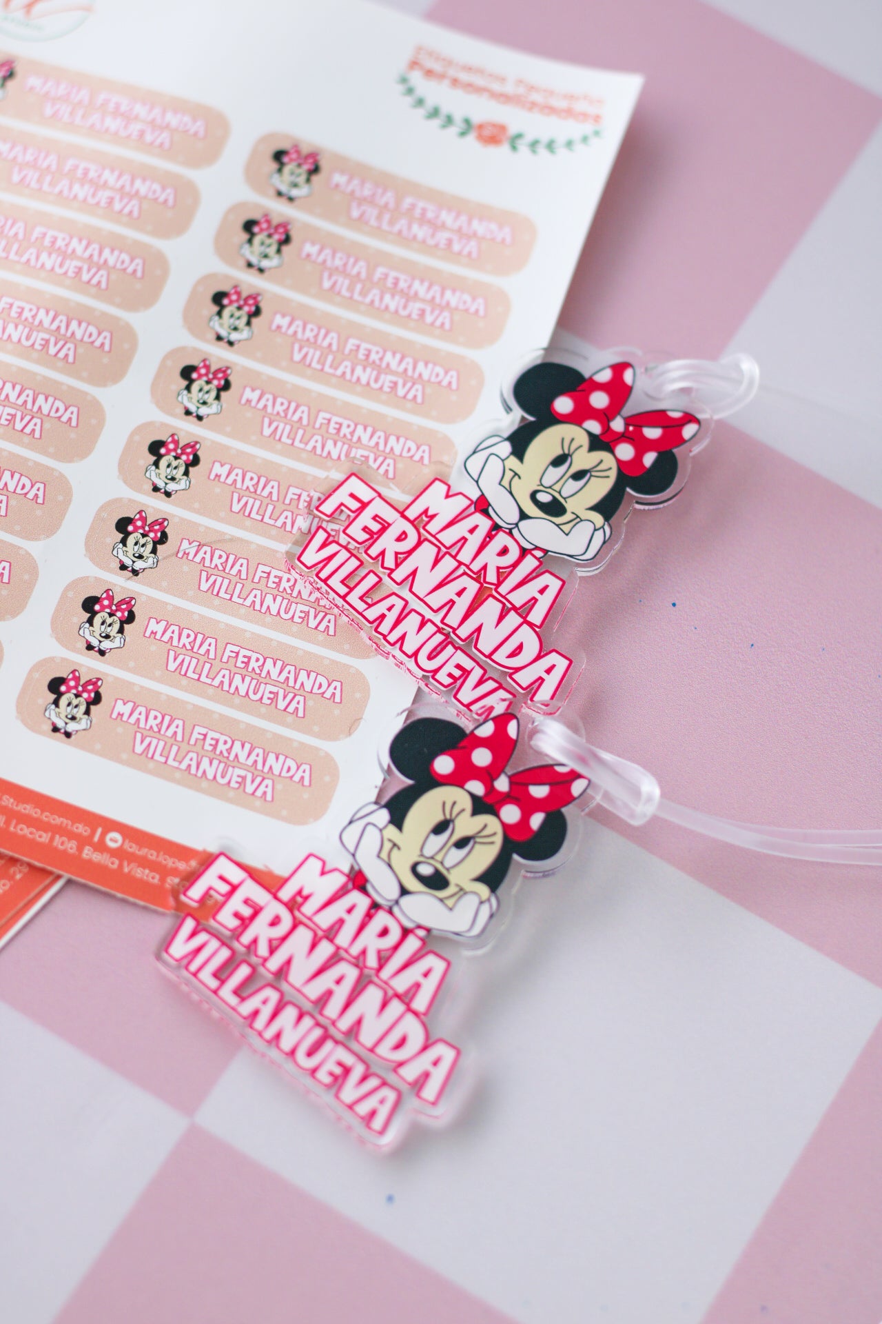 BACK TO SCHOOL Set - Pink Minney