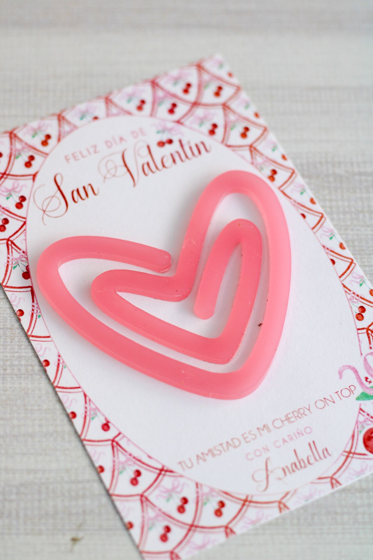 Marca Página Clip - Cherry, Dear 🍒