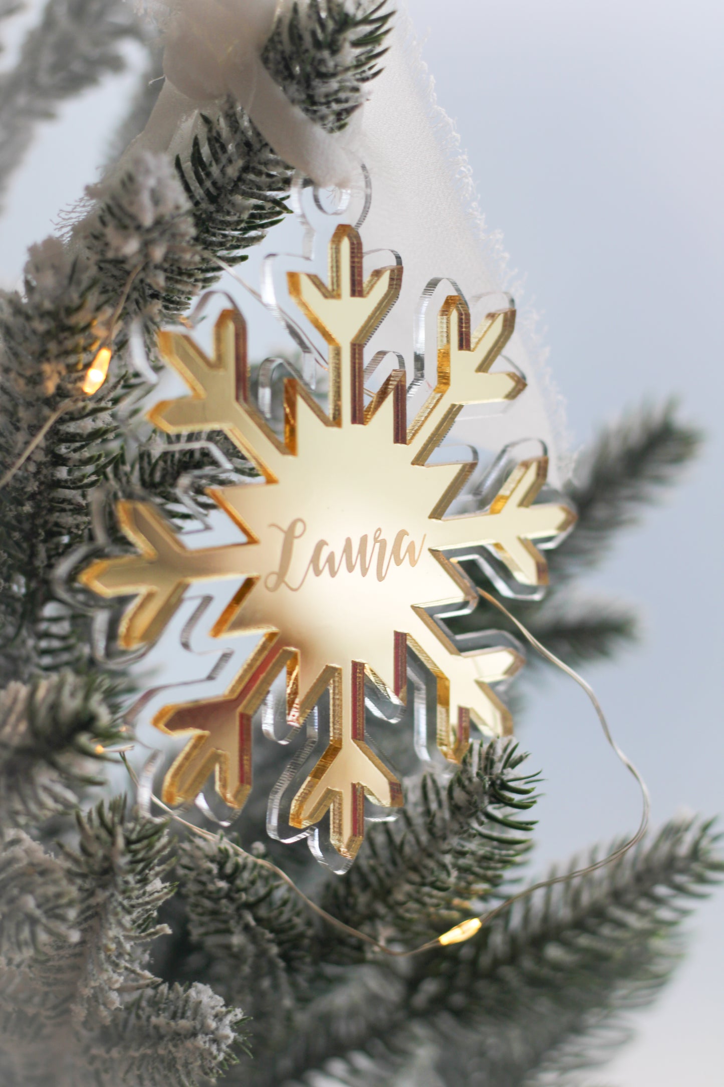 Snowy Spark - Ornamento Navideño