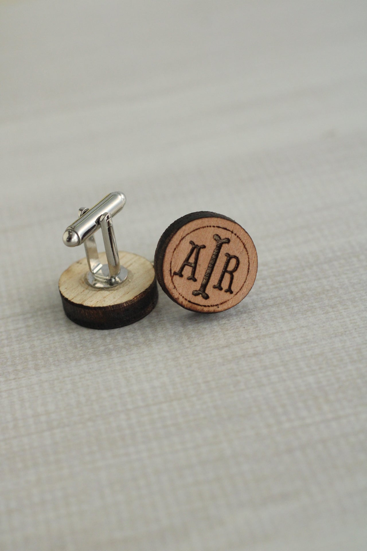 Gemelos Personalizados en Madera “Arturo”