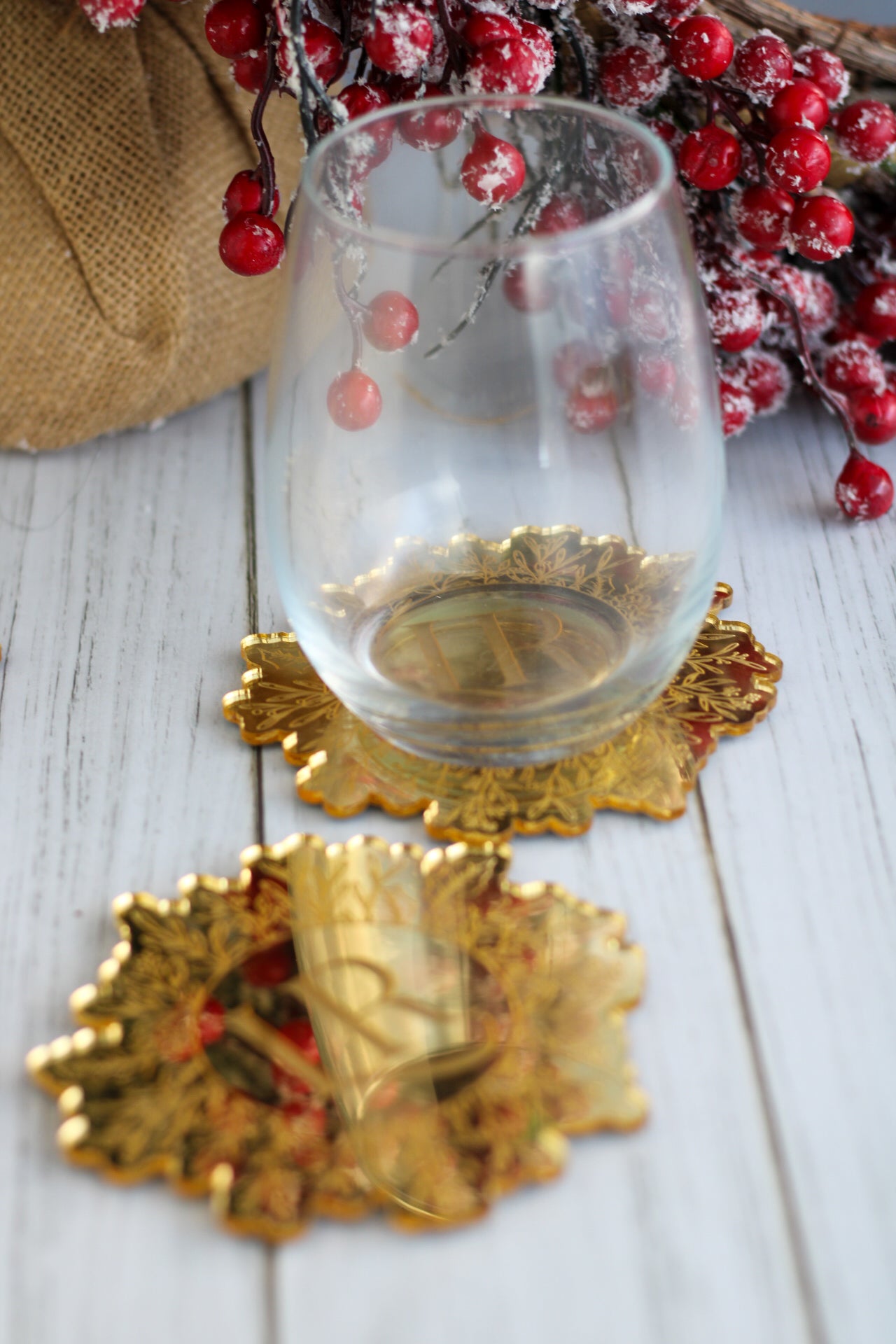 Portavasos Botanical Monogram - Ed. Navidad