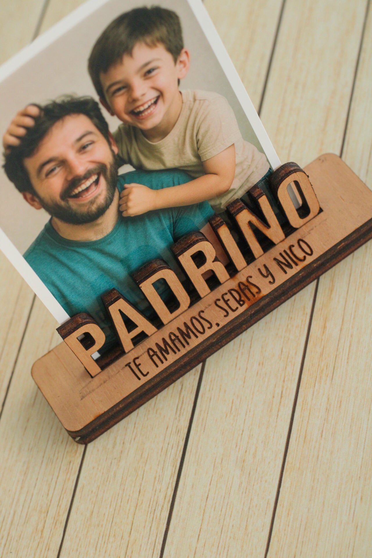 Porta Foto Personalizado – Edición Padres