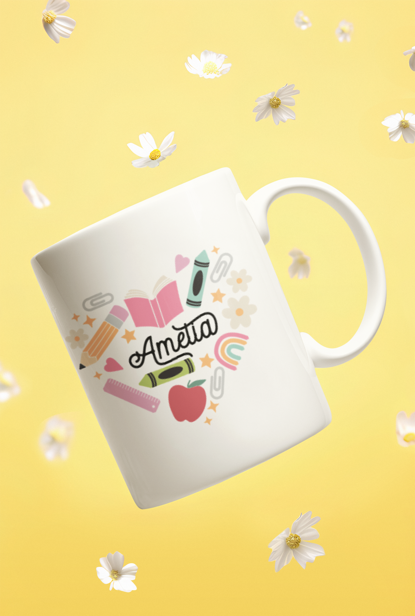 Mug - "Heart Teacher" Teachers Faves