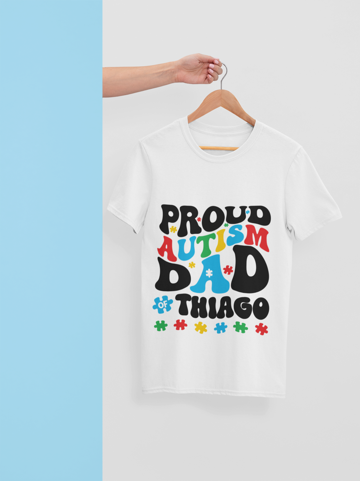T-Shirt “Proud Autism Dad”