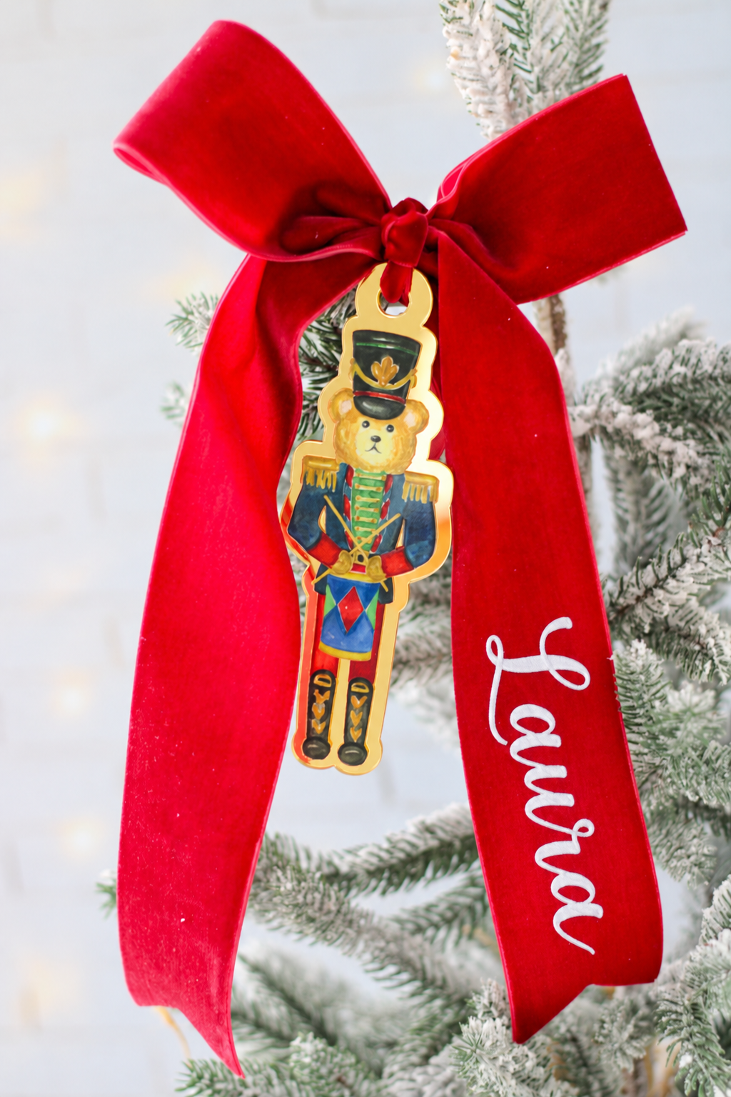 Ornamento Bear-y Dear Nutcrackers - Bow Edition - LL Studio