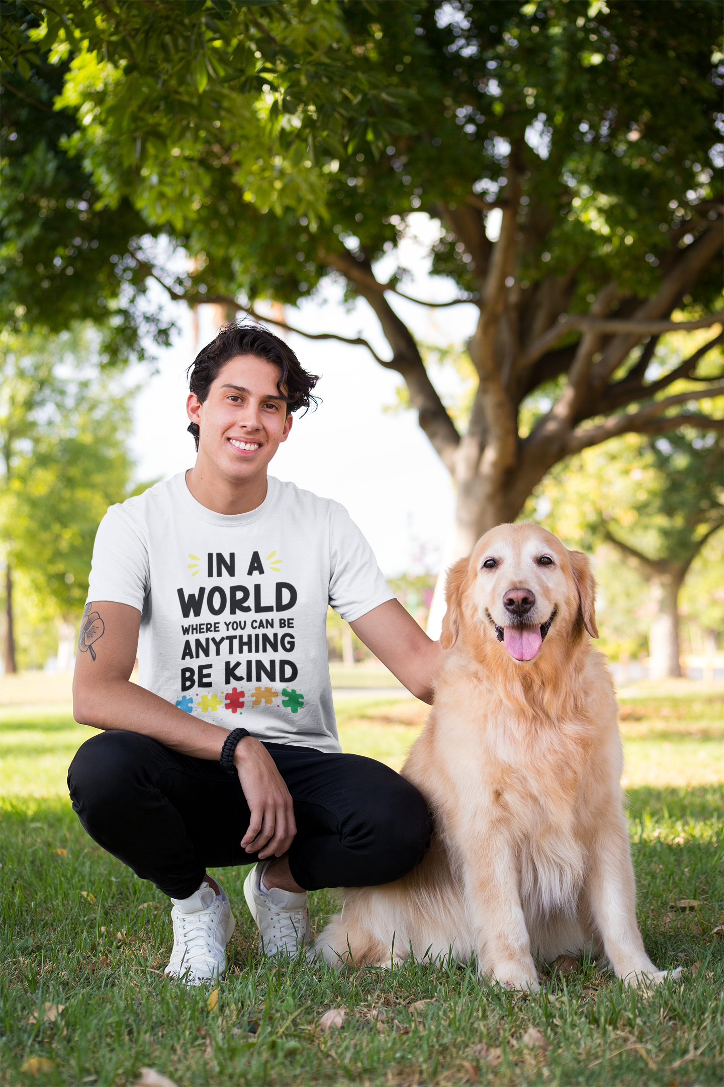 T-Shirt - “Sonrisas en Full Color - Autism Awareness” - Be Kind