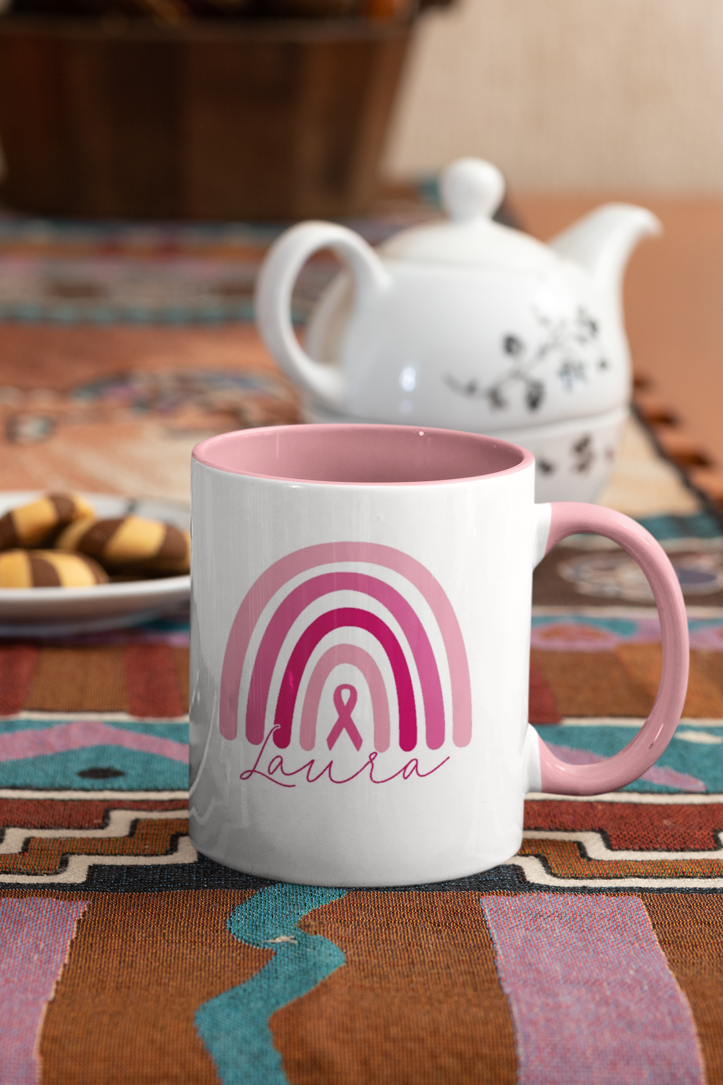 Mug Rainbow of Hope - Ellas Contra el Cáncer
