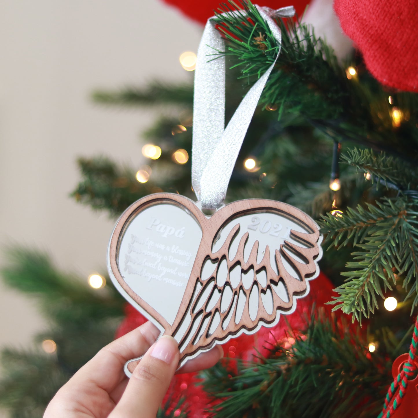 Adorno Navideño - Forever in our hearts