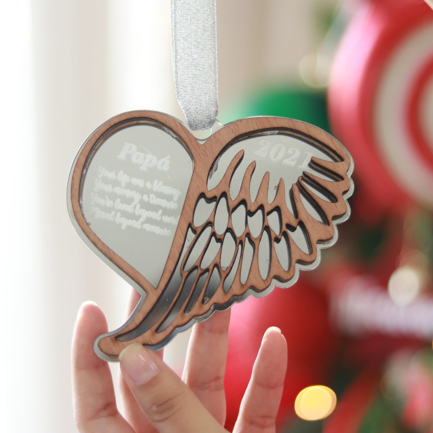 Adorno Navideño - Forever in our hearts