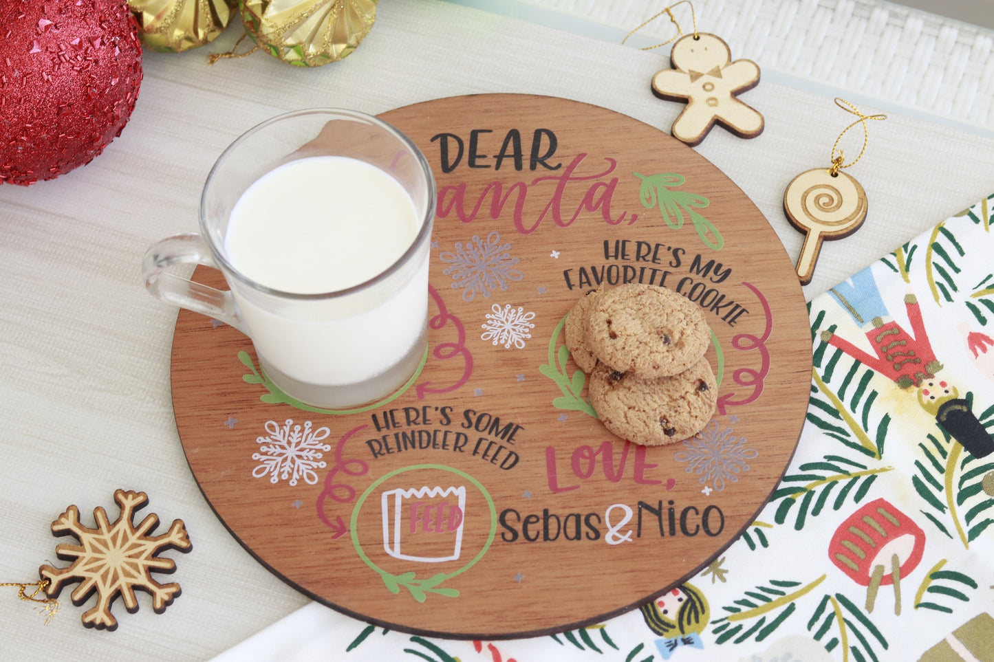Santa Treats Tray - Redonda
