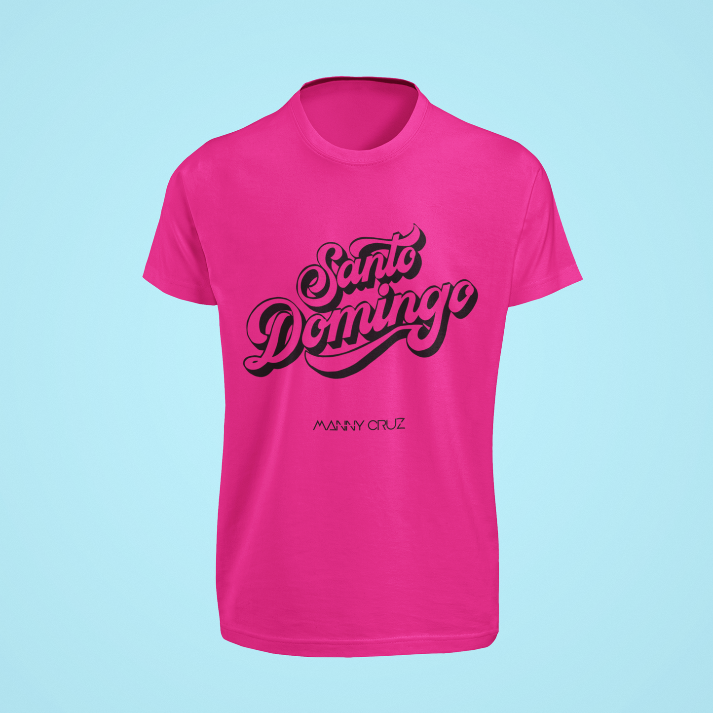 Manny Cruz - T-Shirt Santo Domingo (Blanco)